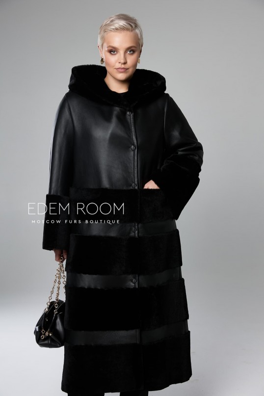 дублёнка для женщин больших размеров