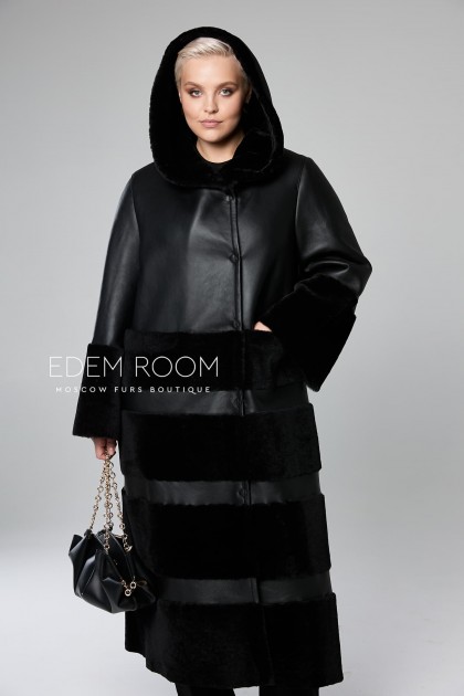 дублёнка для женщин больших размеров