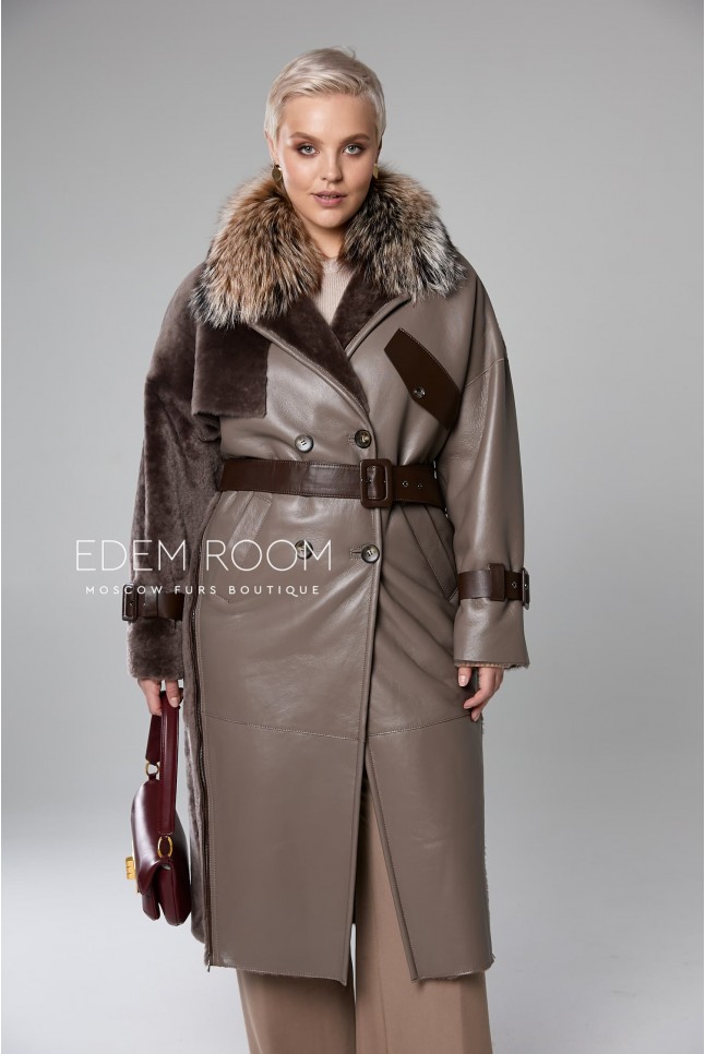 дублёнка женская италия