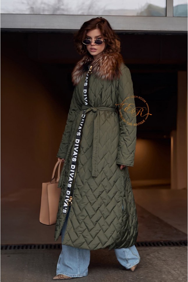 удлинённое демисезонное пальто