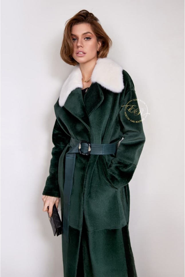 Облегченное пальто - дублёнка из меха kortosa Облегченное пальто - дублёнка из меха kortosa