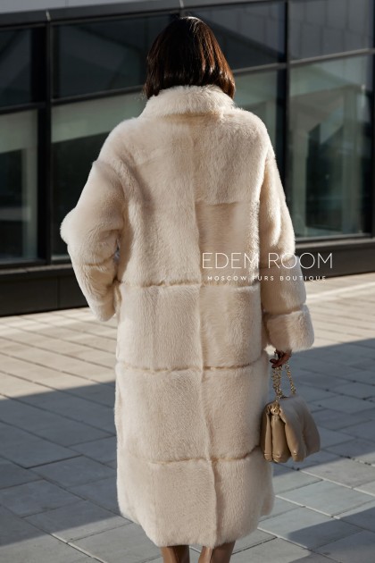 шуба - дублёнка из испанского мериноса
