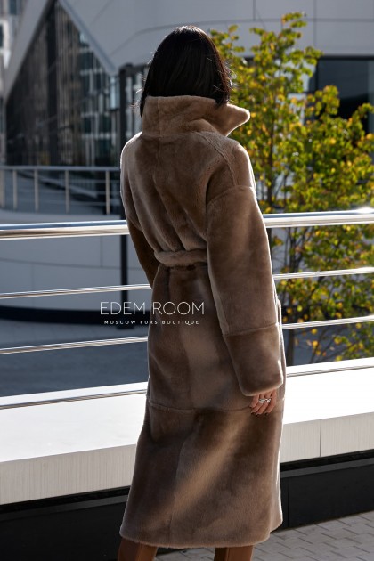 стильная шубка - дублёнка 