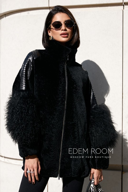 меховая куртка - дублёнка