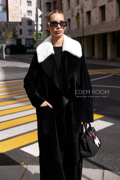 демисезонное пальто - дублёнка демисезонное пальто - дублёнка