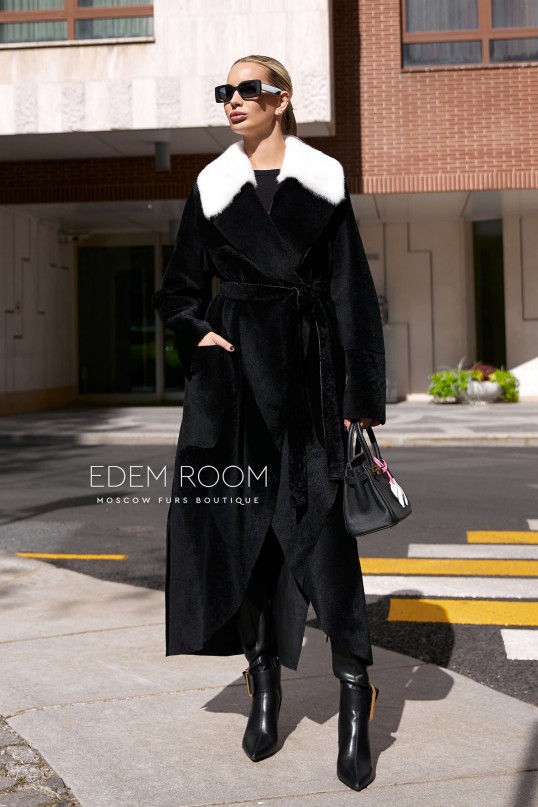 демисезонное пальто - дублёнка демисезонное пальто - дублёнка