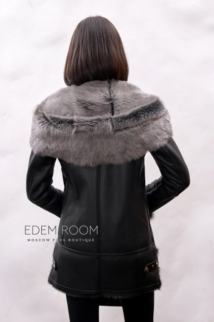 женская дублёнка на тоскане