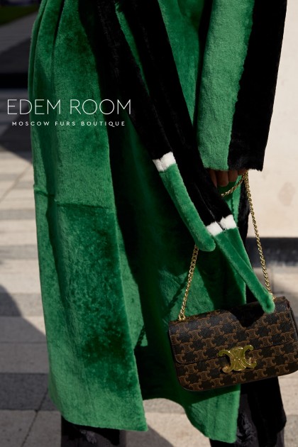 двухсторонняя шуба - дублёнка  Италия