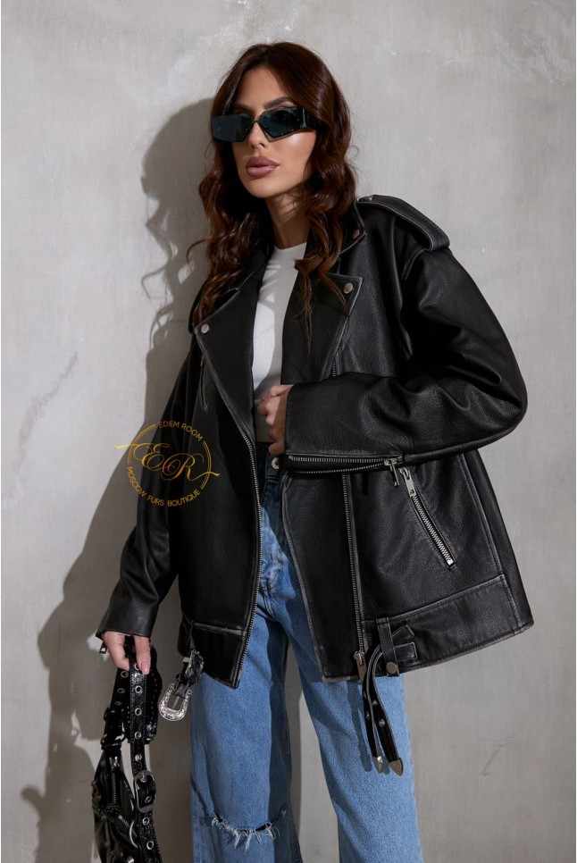 удлинённая куртка - косуха