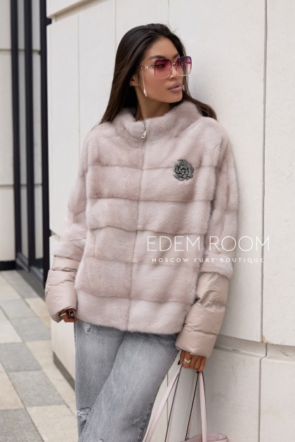 норковая куртка транформер