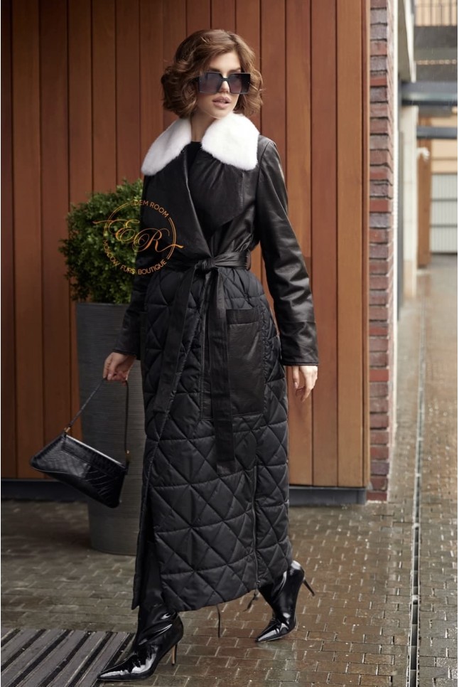 комбинированное демисезонное пальто комбинированное демисезонное пальто