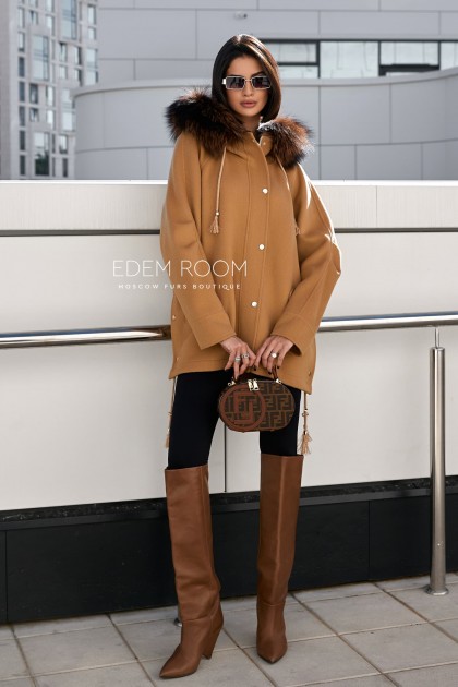 куртка - пальто с капюшоном