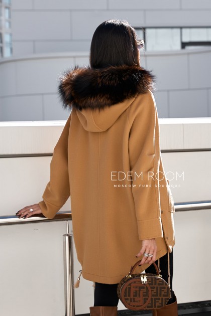 куртка - пальто с капюшоном