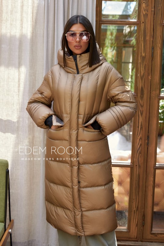 итальянское пуховое пальто