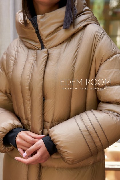 итальянское пуховое пальто