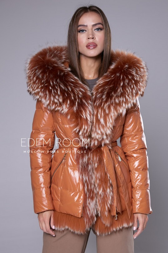 стёганная куртка - пуховик 