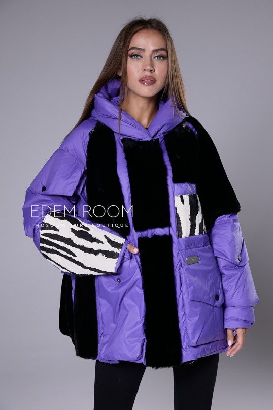 пуховик - дублёнка