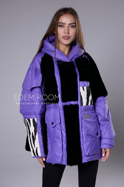 пуховик - дублёнка