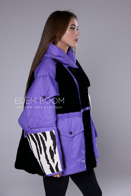 пуховик - дублёнка