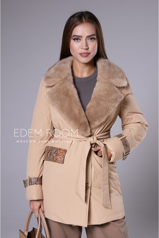 классическая куртка - пуховик