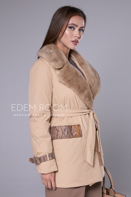 классическая куртка - пуховик