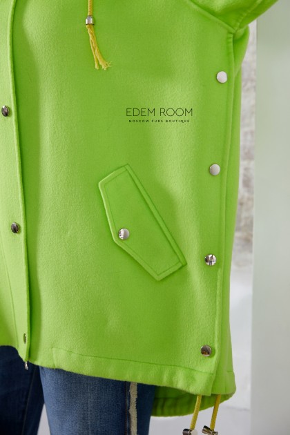 облегчённая куртка - пальто с капюшоном