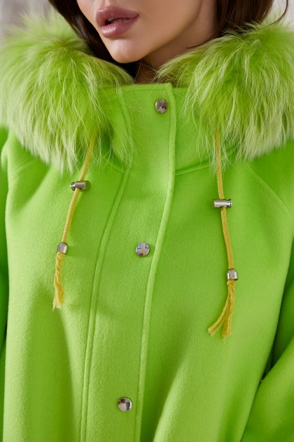 облегчённая куртка - пальто с капюшоном