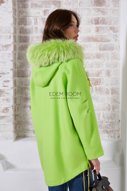 облегчённая куртка - пальто с капюшоном