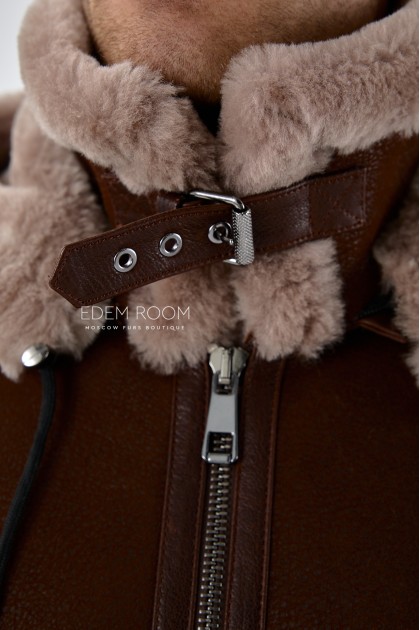 куртка - дублёнка с капюшоном куртка - дублёнка с капюшоном