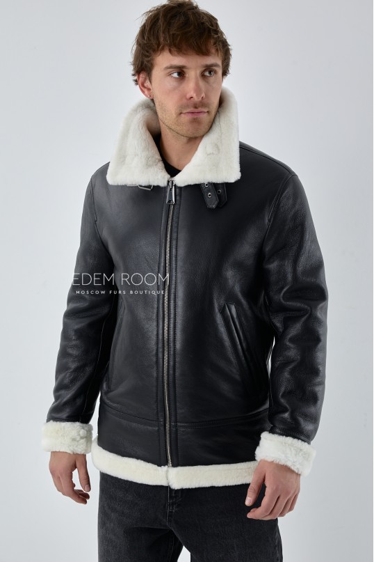 мужская дублёнка - пилот