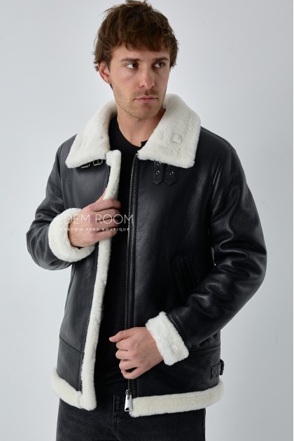 мужская дублёнка - пилот