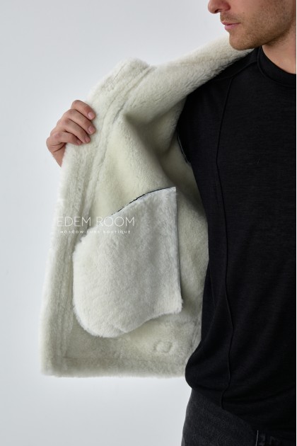 мужская дублёнка - пилот