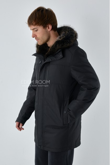 мужская куртка с мехом