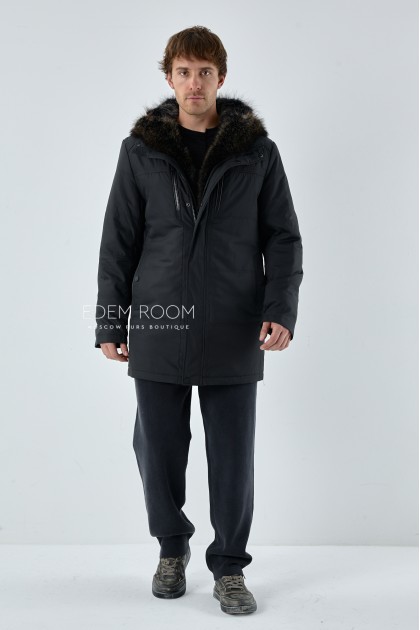 мужская куртка с мехом