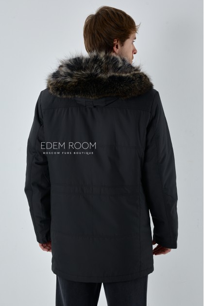 мужская куртка с мехом