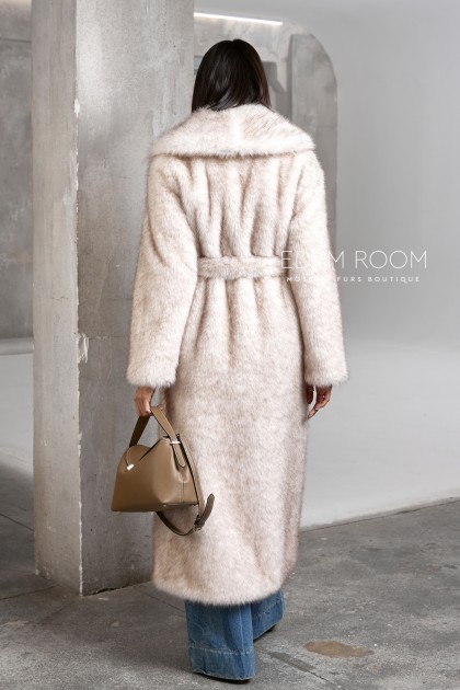 длинная эко - шуба