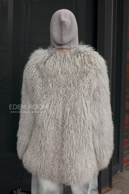 полушубок из ламы