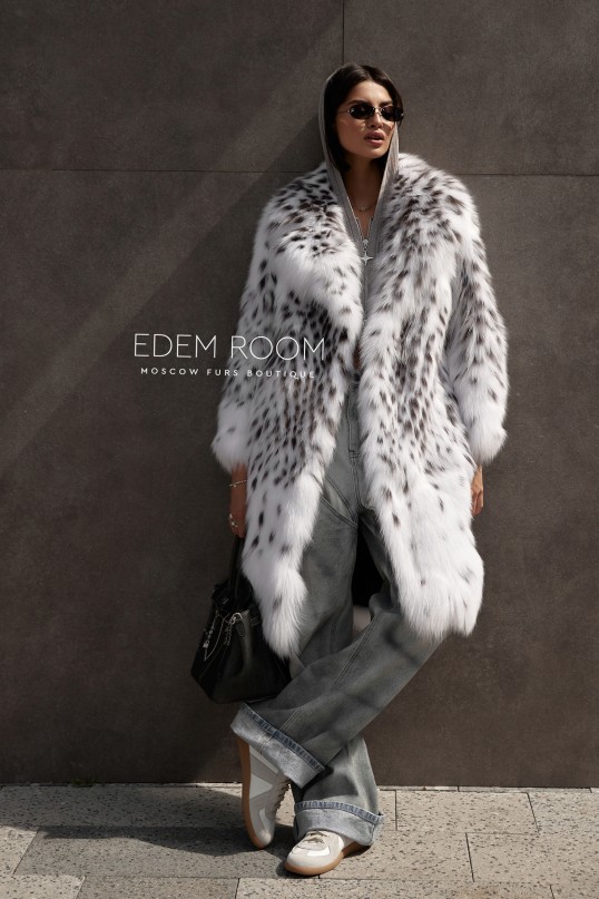 шуба из лисы под рысь