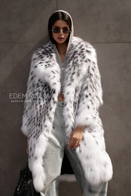 шуба из лисы под рысь