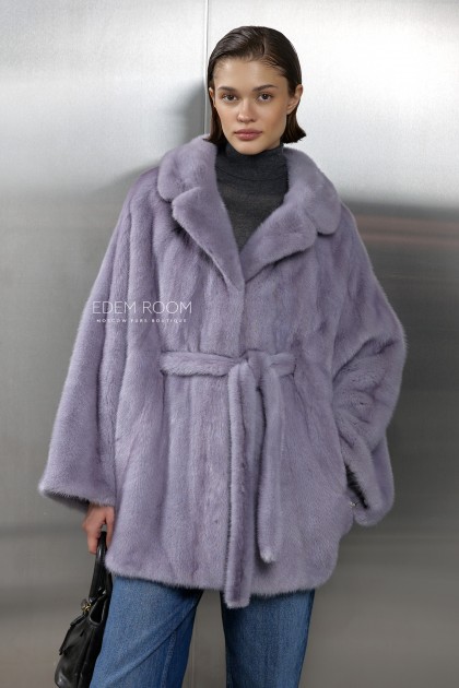 автоледи - норковое пончо