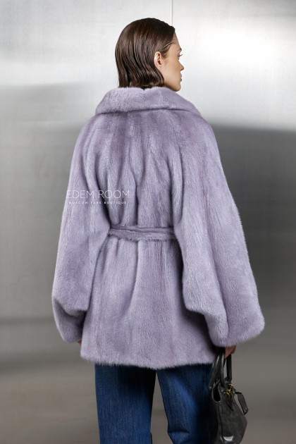 автоледи - норковое пончо