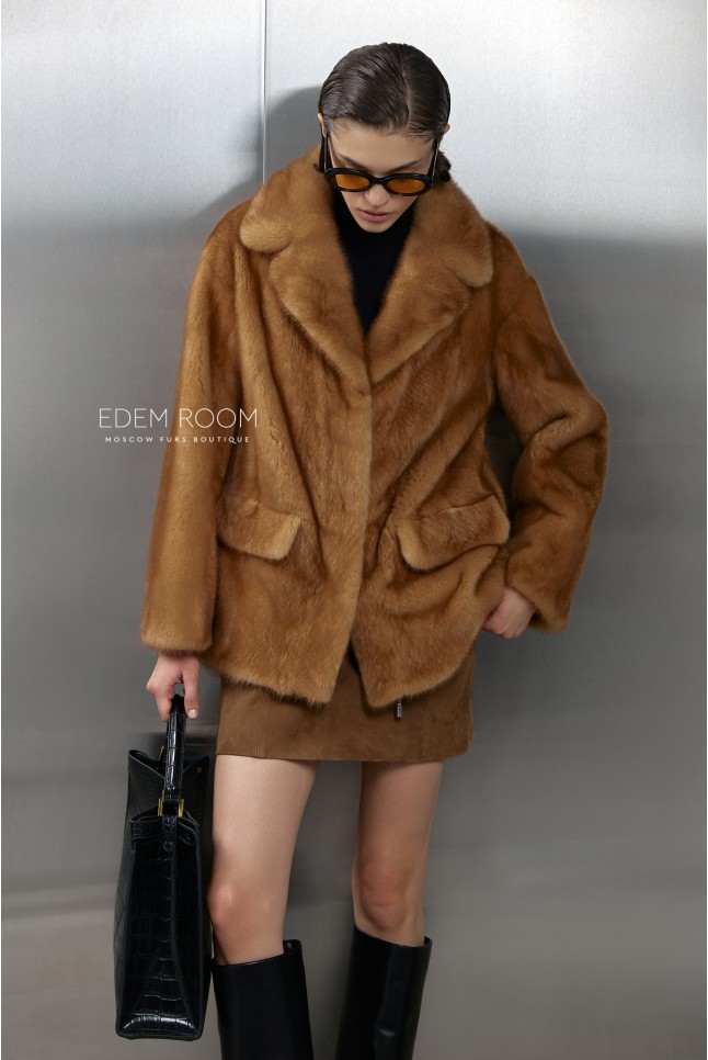 короткая норковая шуба - куртка короткая норковая шуба - куртка