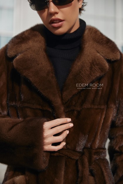 норковая шуба под пояс норковая шуба под пояс