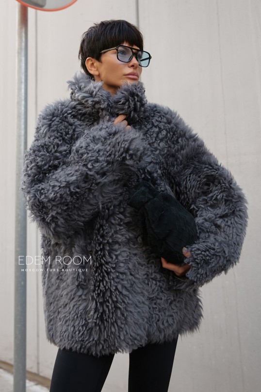 дублёнка - шуба из тиградо