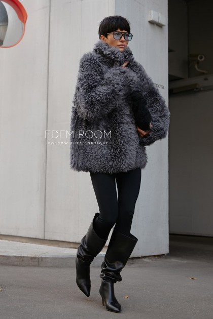 дублёнка - шуба из тиградо