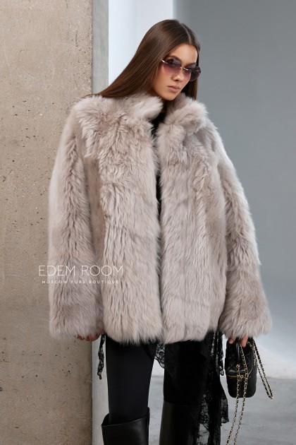 двухсторонняя шуба - дублёнка из тосканы
