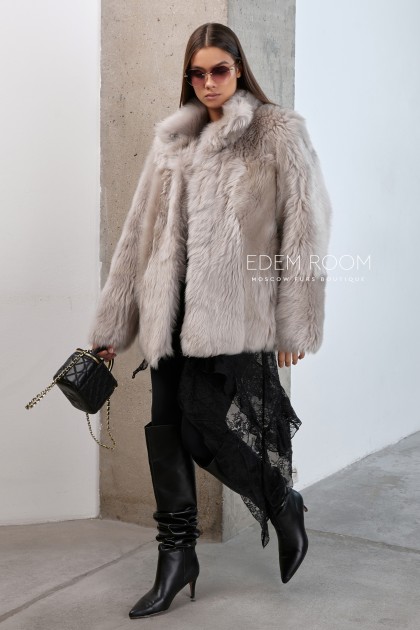 двухсторонняя шуба - дублёнка из тосканы