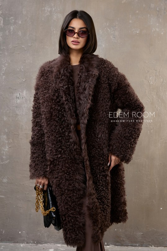 дублёнка из меха овчины