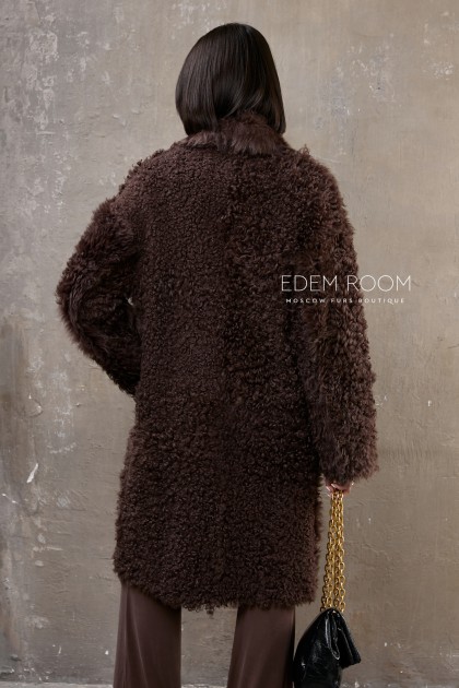 дублёнка из меха овчины