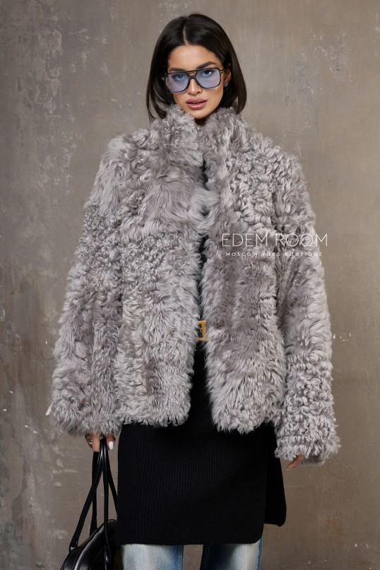 двухсторонняя шуба - дублёнка из овчины